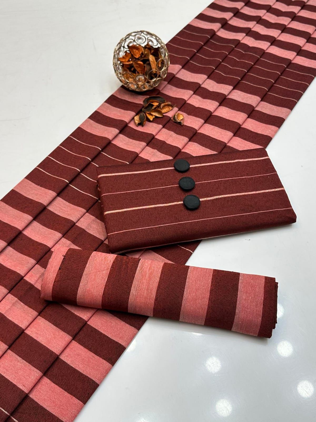 3pc Multani Susi Khaadi (Red)